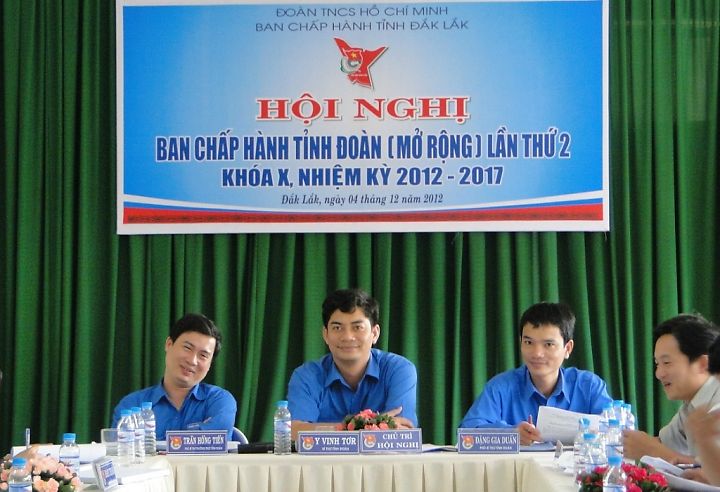 Hội nghị Ban chấp hành Tỉnh Đoàn lần thứ hai